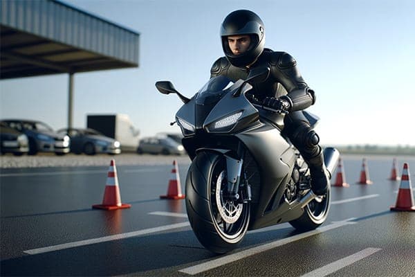 Motorradfahrer